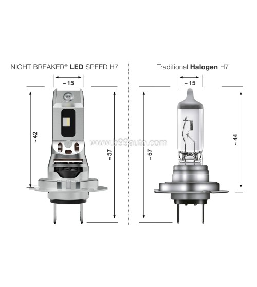 Osram Night Breaker H7 LED SPEED +450%